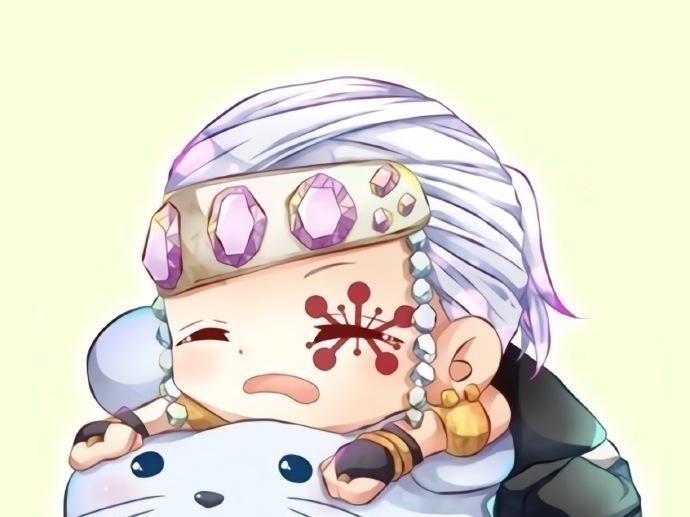 抱枕|睡梦中的《鬼灭之刃》角色,义勇的抱枕是萝卜,无一郎乖巧安静