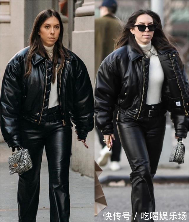 时髦 入冬了，该为自己选择一款棉服了，黑色的棉服百搭又时髦、还保暖！