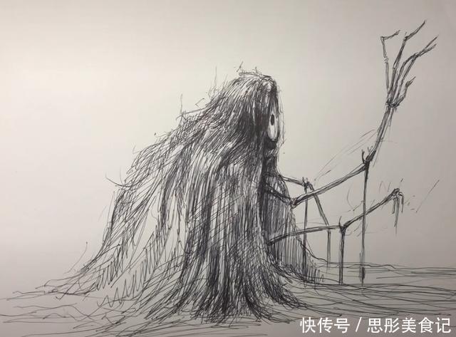 作画|美术生作画来发泄情绪，开始：这是啥，成画后：空气突然安静了