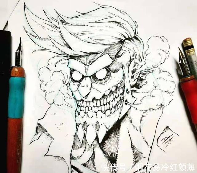 鎧巨|海賊王草帽一伙化身為巨人,路飛成了超巨,弗蘭克有鎧巨的味道