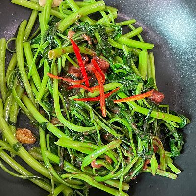 椒丝腐乳|椒丝腐乳空心菜