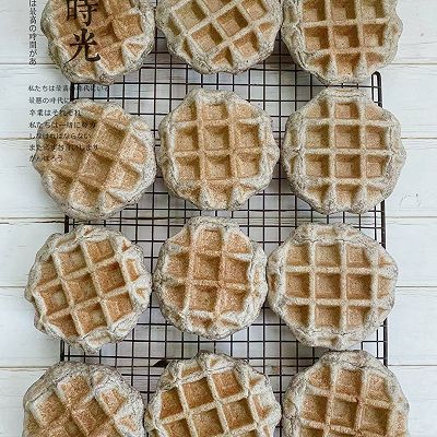 黄油|黑芝麻华夫饼