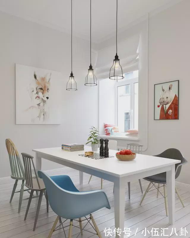 收纳|102㎡现代北欧二居,整体的搭配就给人一种年轻大方的感觉,羡慕