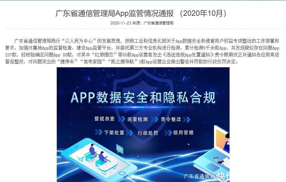 通报|广东通报迅雷、唯品会等88款问题应用，捷停车被罚2万上不良名单