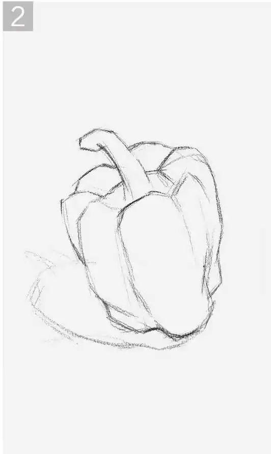 写生#结构素描写生实例:不会画结构素描?老艺术教你画三种常见的素描