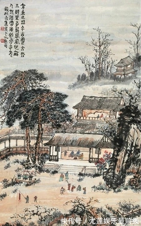 浑厚|你们有见如此古拙浑厚,朴实沉着的山水画吗?