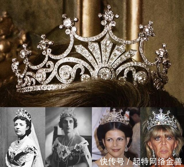 一顶500颗钻石镶嵌而成的皇冠,索菲亚女王的德拉蒙德皇冠