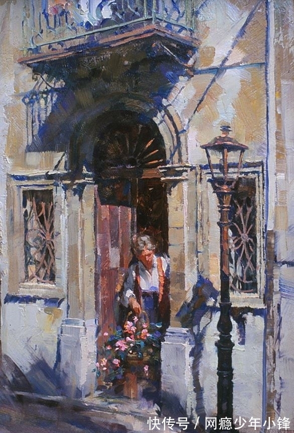 肯塔基大学!美国芝加哥艺术家约翰·迈克尔·卡特油画作品欣赏