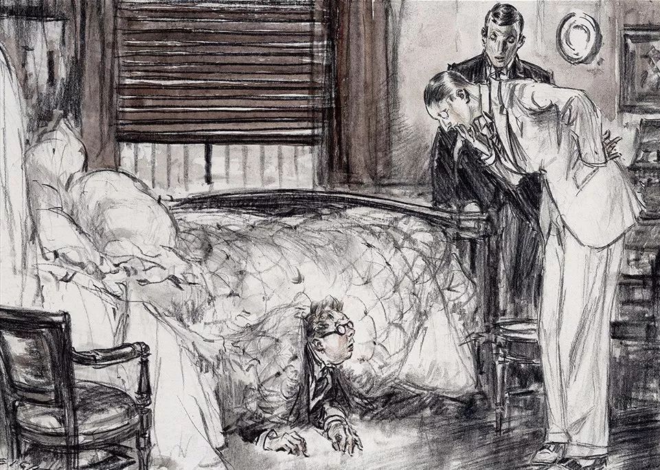 上流社会@美国最伟大的插画家,记录了上流社会的男男女女纸醉金迷的情景