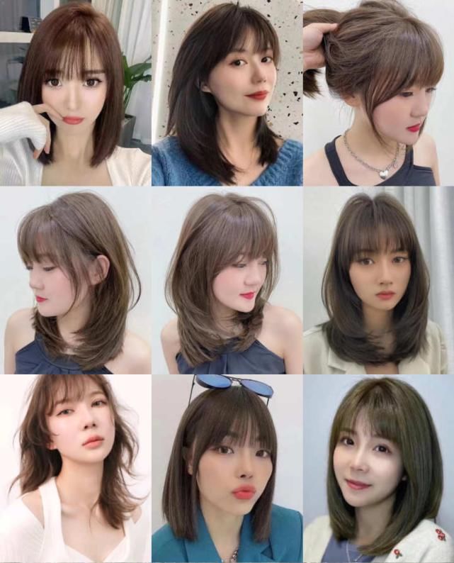 2021新女神发型大全，修颜时尚颜值高，让你美到心里乐开花