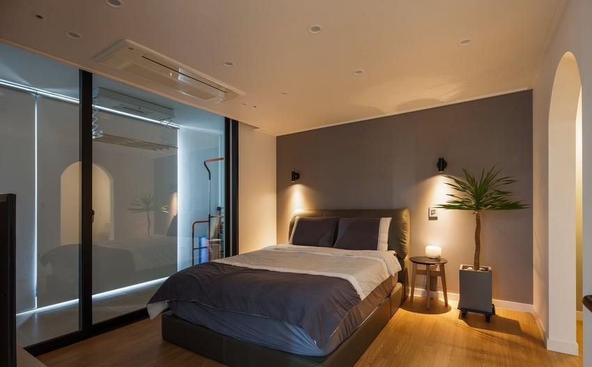 梳妆间|理智选择“去客厅化”,只买一张沙发不做累赘设计,111㎡很舒服