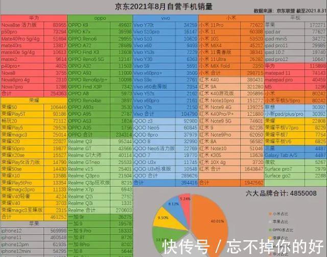 oppo|国内手机市场分析：VIVO一哥加强，苹果统治高端，小米最强敌现身