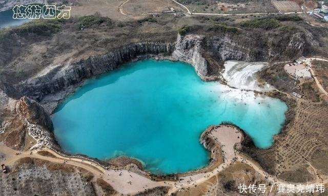 中年|探访江苏宜兴网红湖，碧蓝湖水赛过九寨沟，竟然是石浆废水池？