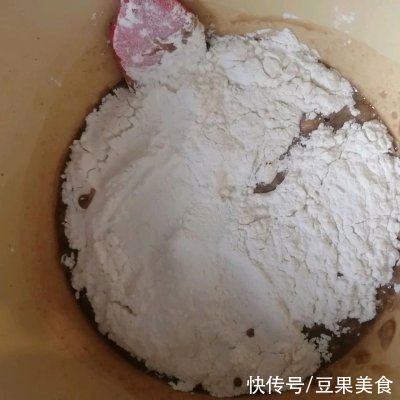 面糊|电饭锅红糖发糕