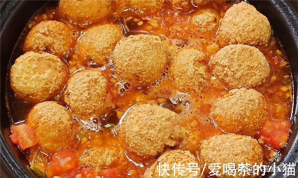 香葱葱白|教你番茄豆腐丸子做法，味道酸甜好吃，就连挑食的小孩都很喜欢