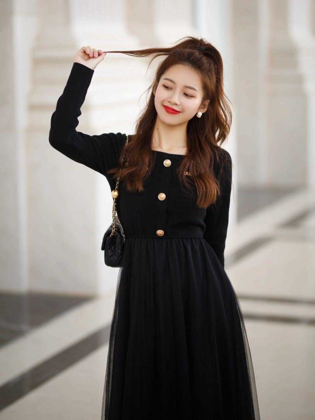 法式 深冬室内穿搭,一定要试一下“轻法式”,甜糯优雅又有少女感