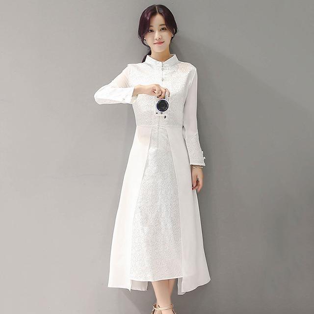 东方女性|东方女性的优雅古韵,改良旗袍裙又回到了潮流的春天