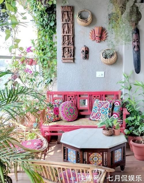 闲人|这样的阳台,那院子我也不换,美得太过分,今生只做个闲人了!