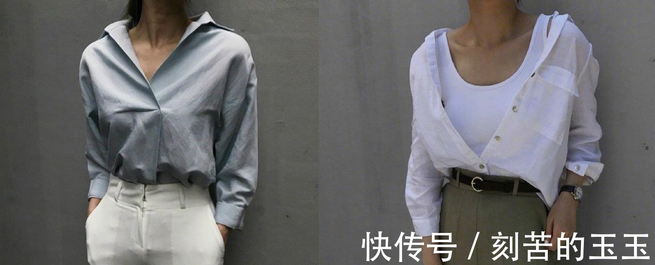 衬衫裙 不管穿什么衣,不要花里胡哨,记住“显高显瘦”,彰显气质才时髦