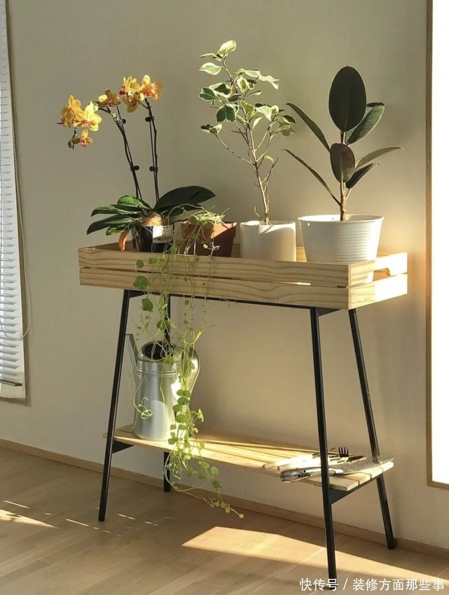 置物架|get到了!利用阳台给自己做个私人专属空中花园
