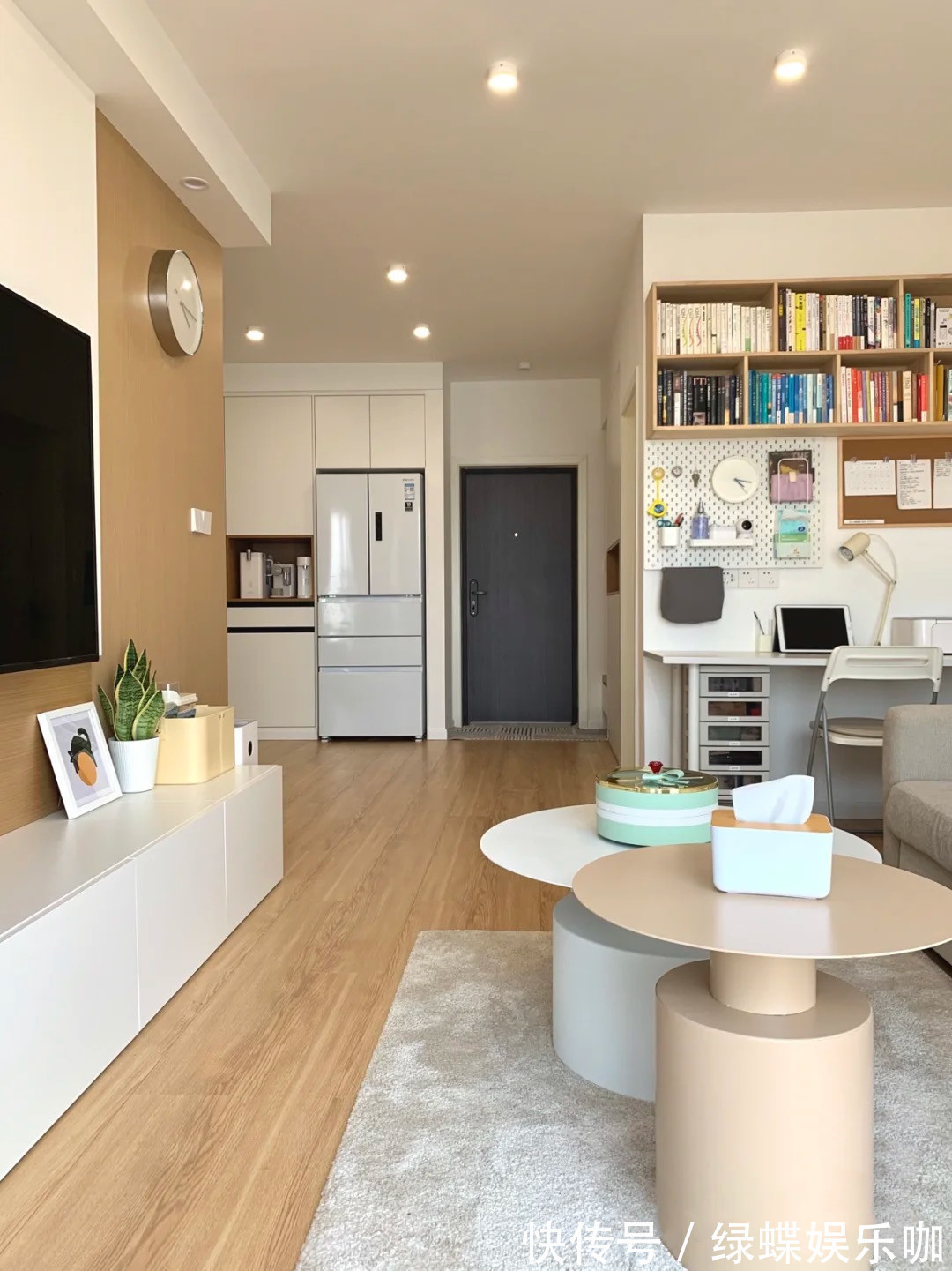 客厅|看了她家69平米的新房,真想住进去,面积不大,却格外舒适实用