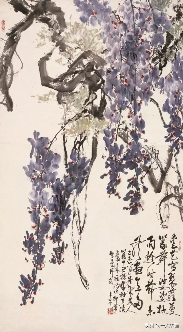 上海新华美专@于希宁画花卉果蔬，真漂亮