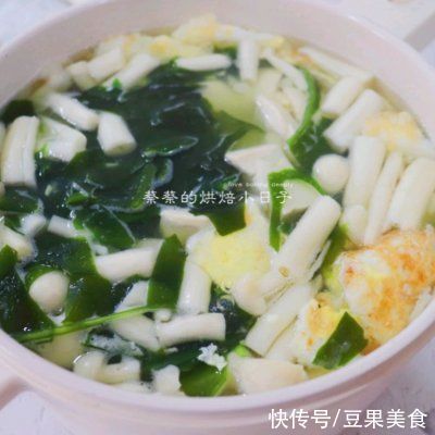 裙帶菜|#我的養生日常-遠離秋燥#裙帶菜豆腐湯