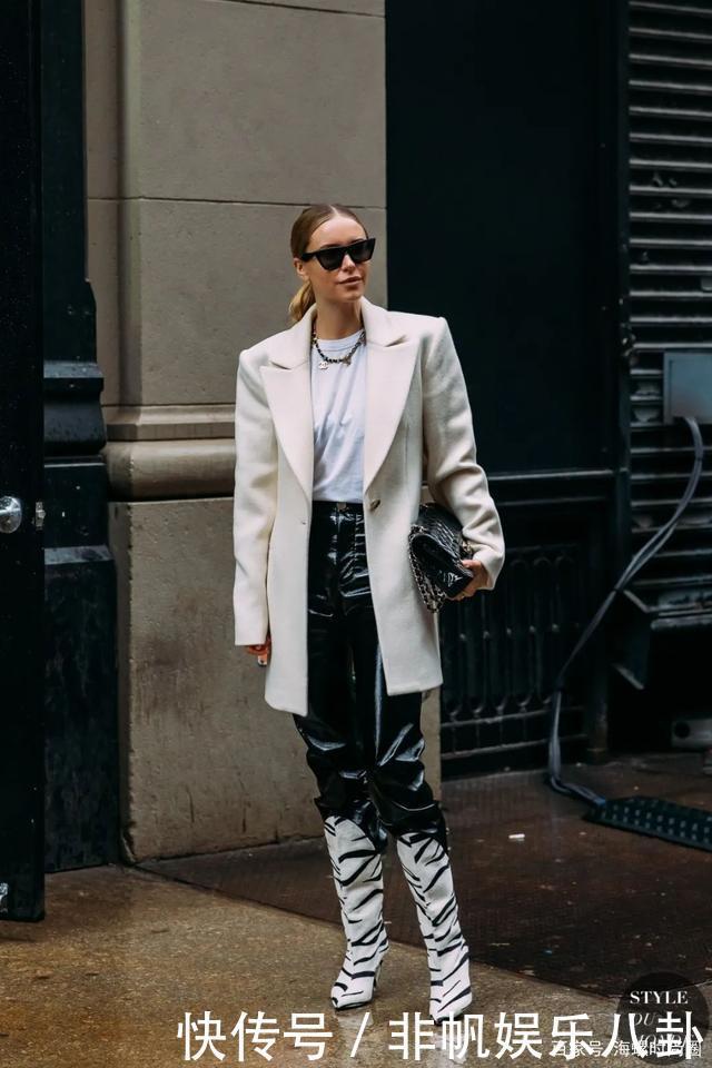 大衣，还是白色最气质！