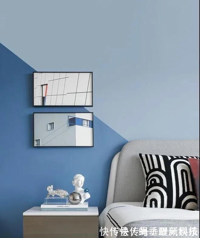 沉稳色|别再大白墙了!卧室色彩搭配也可以很高级!