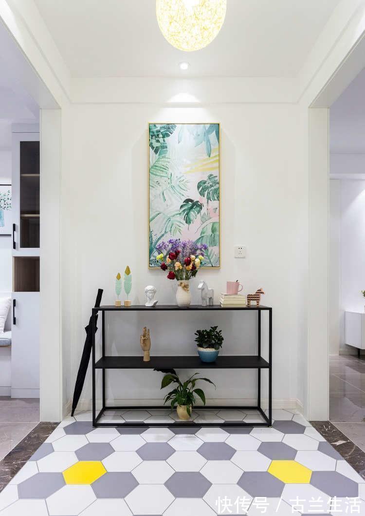 木栈板|将墙壁凿开一半,客厅和书房大变样,家里变得更加通透大气