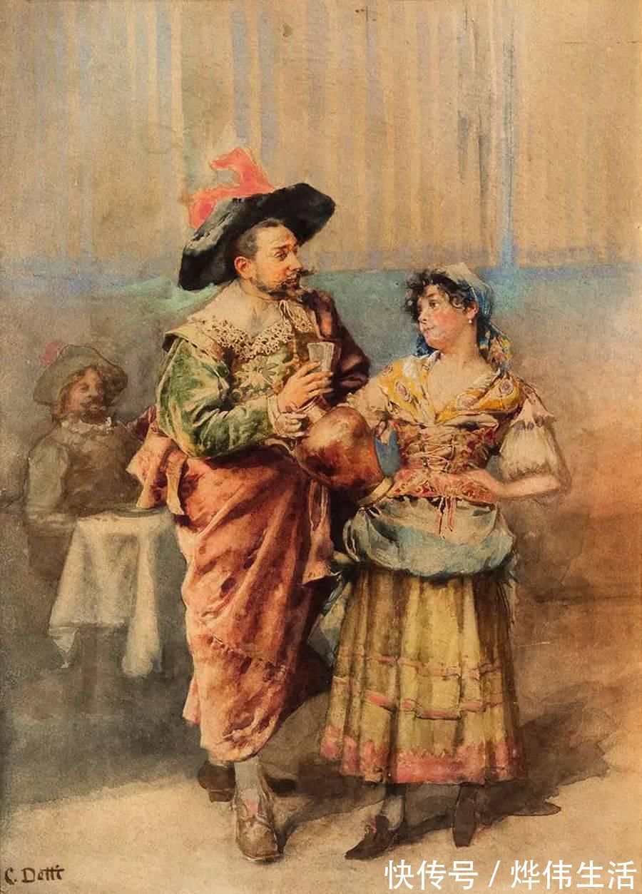 august@华丽的服饰,精美的人物,田园牧歌式的情感