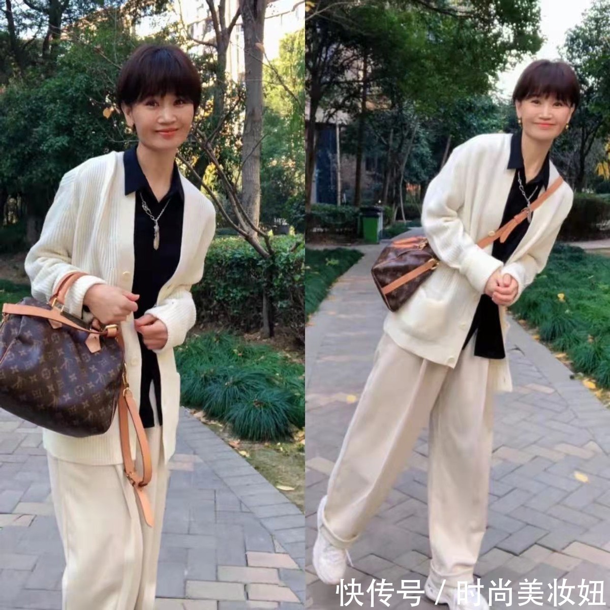 色彩|40+素人姐姐的真实穿搭,不做作、不扮嫩,却赢得体面高级