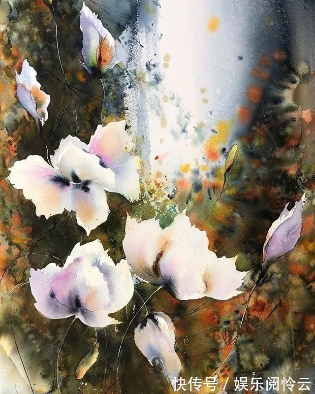 屏保$充满仙气的水彩画,每一张都可以用来做屏保!
