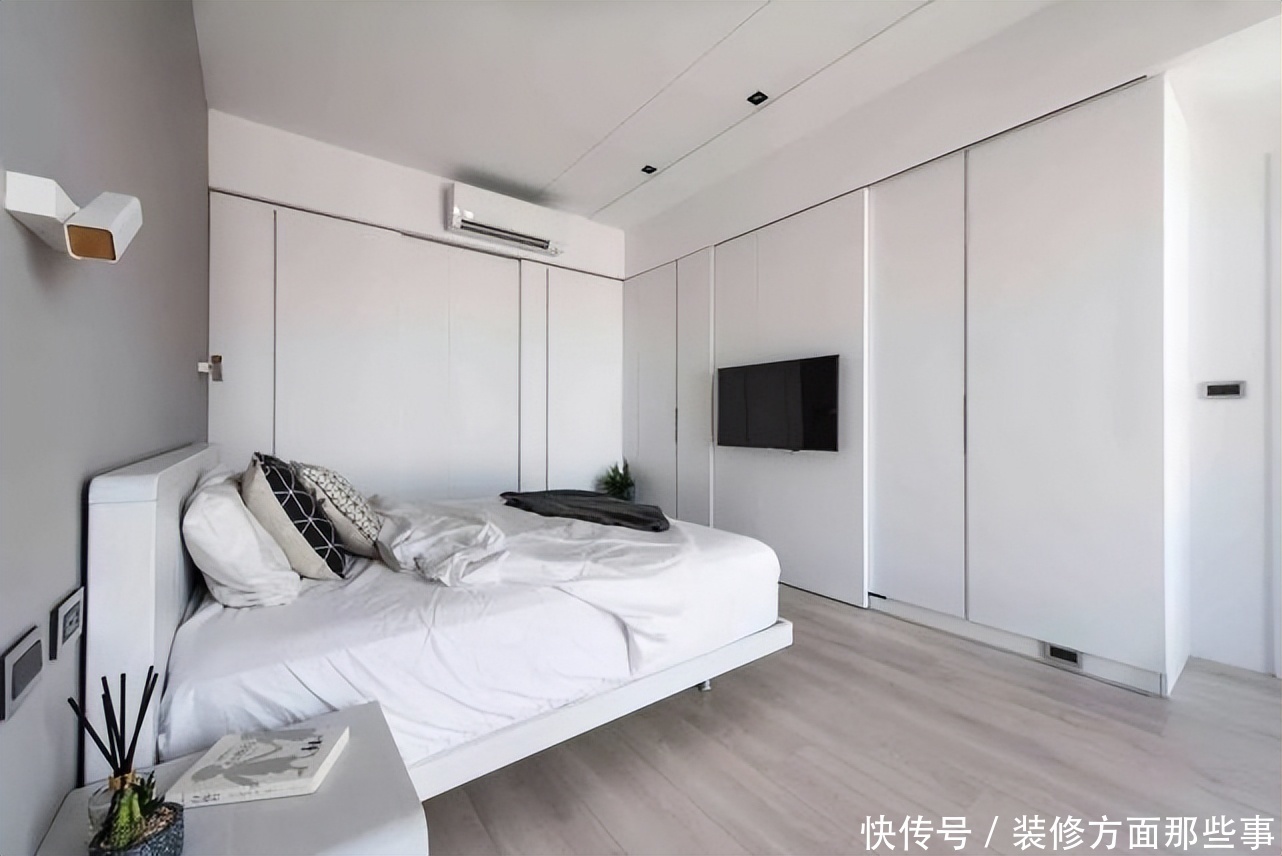 大平层|100平大平层户型营造出一种成熟端庄的现代时尚空间感