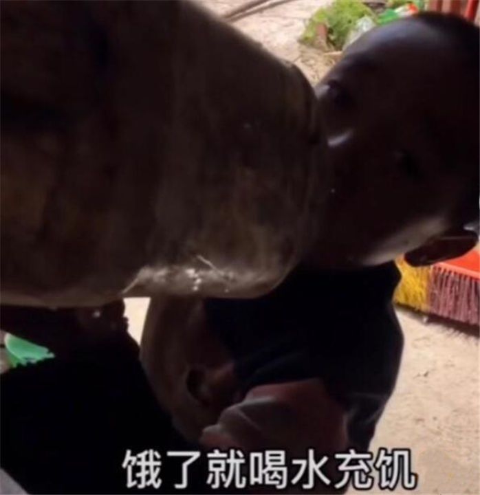 奶水|25岁宝妈生下4胎，穷得没奶水，让宝宝喝水充饥：养不起为啥要生