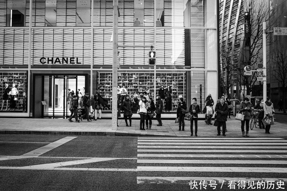 老照片 1965年的日本东京很是繁华