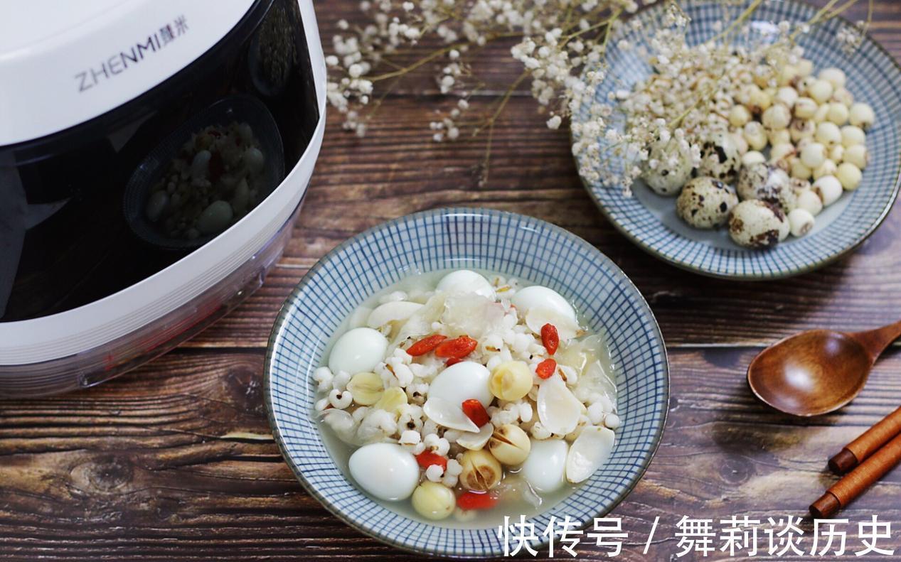 薏米|入秋后,多给家人喝这个五果汤,营养滋补,做法简单