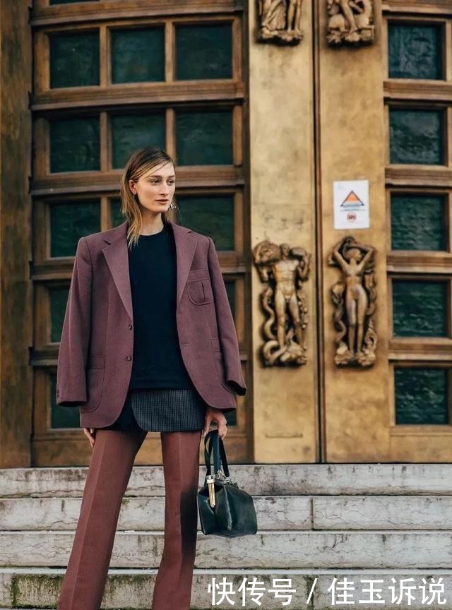 显瘦|秋冬拖地裤的正确穿搭方式,这几个技巧你一定要知道,显瘦还显高