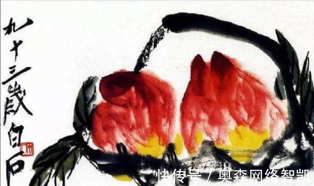 齐白石|齐白石收友人一筐樱桃，便回赠一碗樱桃，多年后这碗樱桃叫价千万