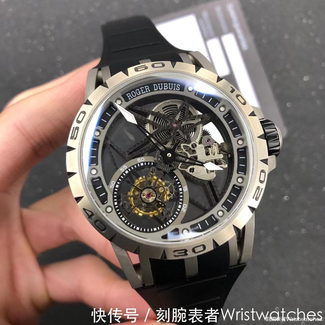 钛合金|BBR厂罗杰杜彼王者系列0545钛合金陀飞轮复刻表测评！
