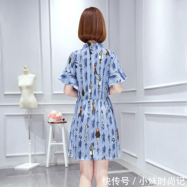 淑女|胖mm的淑女新衣,连衣裙让你充分绽放女王气场