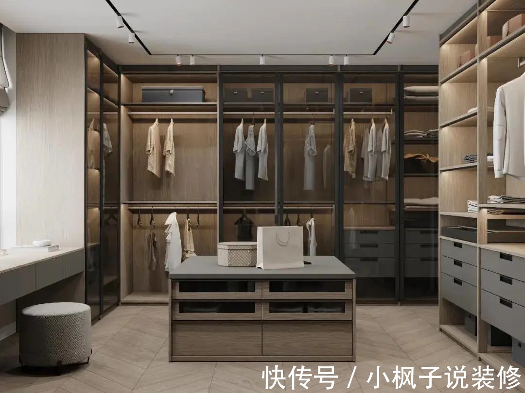 衣帽间如何装修?设计师推荐5大黄金布局|小小屋装修网| u型