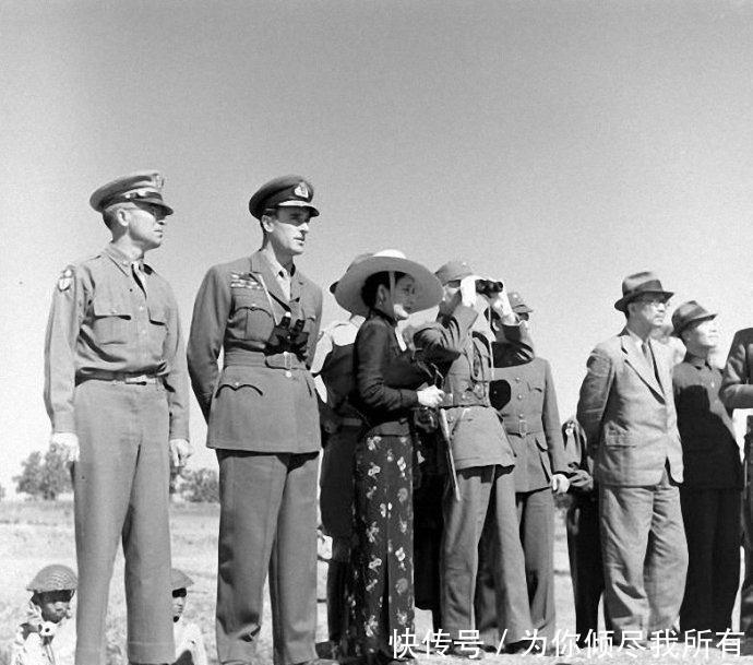 蒋介石|一组1943年12月蒋介石与宋美龄视察中国驻印远征军的珍贵照片!