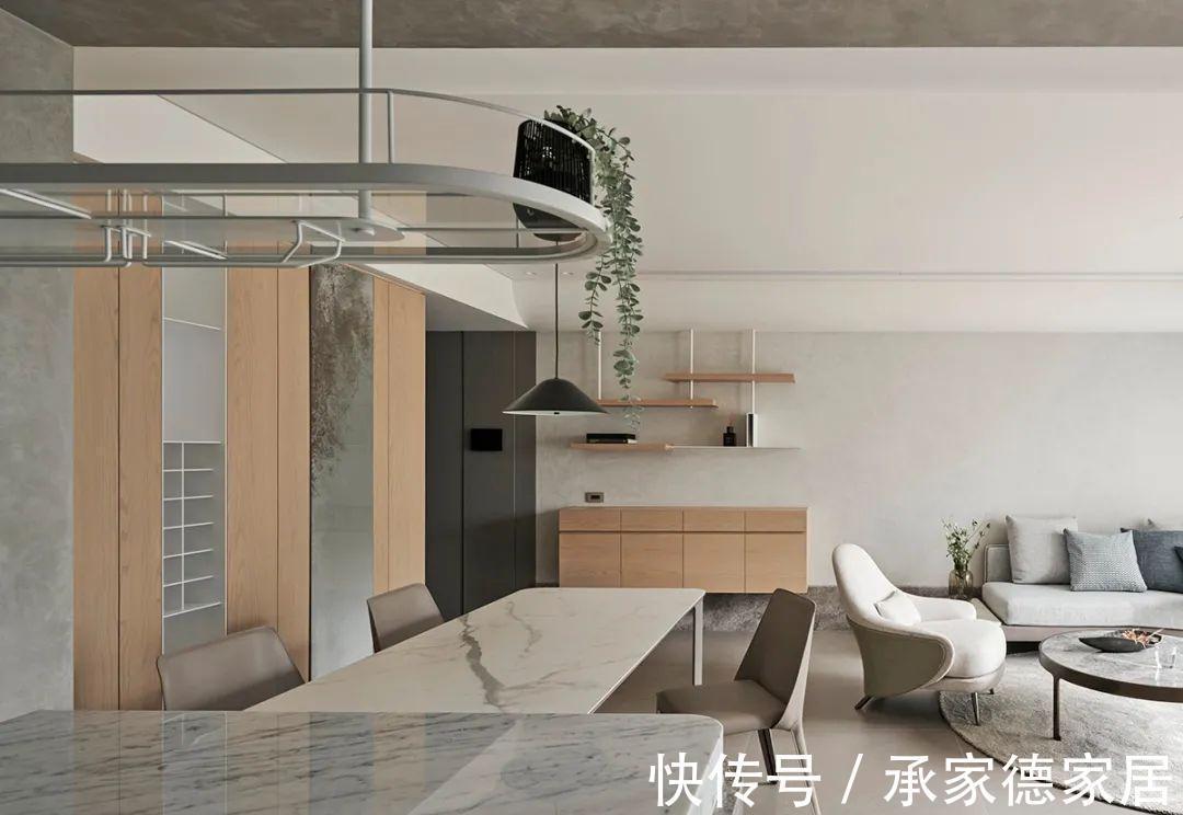 三居室|86㎡三居室装修,开放式书房、多功能电视墙,精致有格调!