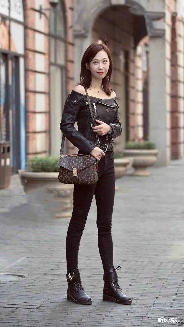 身材纤瘦的女人们穿衣打扮，总有拉风的亮点，精致又显年轻