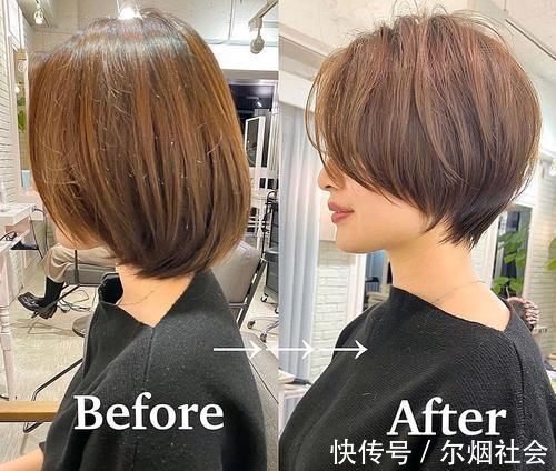 波波头 不知如何换发型?先看看这18位模特,就连白发阿姨也能大变样