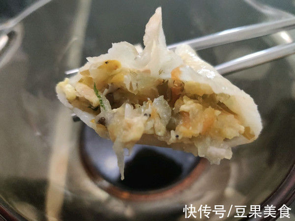 海带|皮薄馅大的冬瓜鸡蛋蒸饺