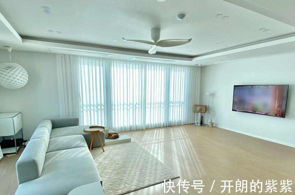 夫妻俩|这套韩国171㎡大平层，得让多少人羡慕！客厅空荡荡看腻随时换