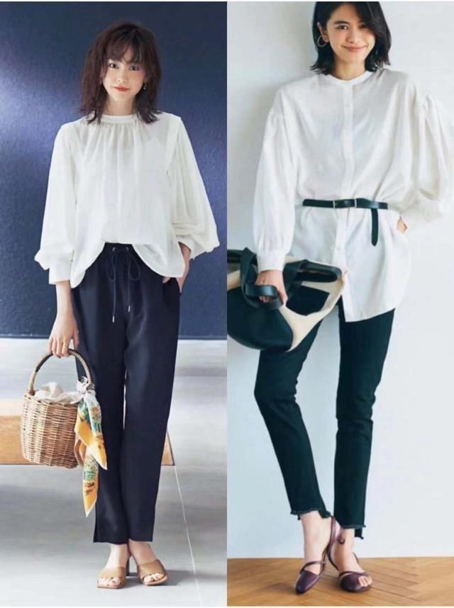 黑色|谁说穿黑色显沉闷？35岁女人参考日系穿搭示范，夏季清爽度过