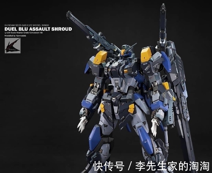 模型|变身金刚狼？苦无尸装决斗高达模型